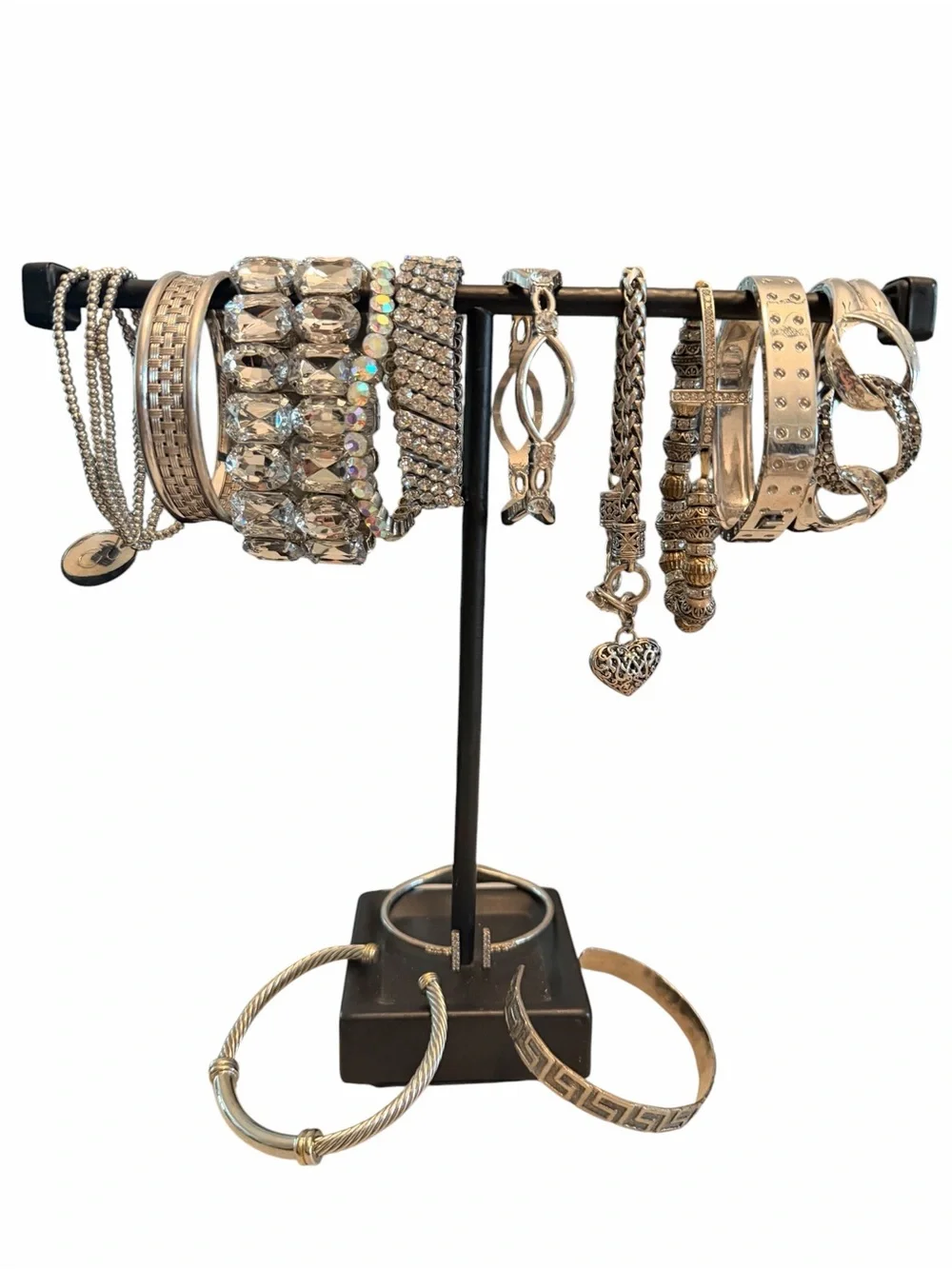 Mixed Silver-Tone Bracelet Set - Women Jewelry
